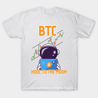 BTC HODL TO THE MOON T-Shirt